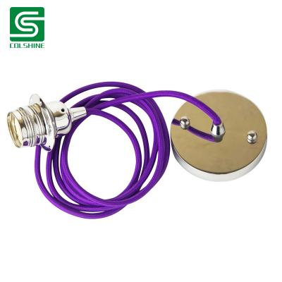 E27 metal pendant light