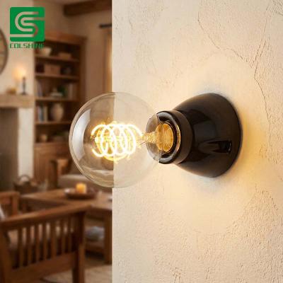 Porcelain Lamp Holder E27
